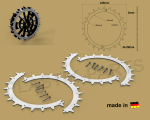 Spikes Offroad Profil WORX Landroid L Modelle Mähroboter Worx Plus